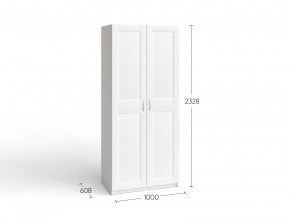 2.06.01.050.4 МАКС шкаф 2 двери 100х61х233 серый RU в Чебаркуле - chebarkul.ok-mebel.com | фото 4