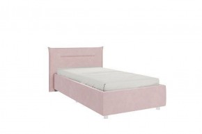 АЛЬБА Кровать 0,9 (нежно-розовый) в Чебаркуле - chebarkul.ok-mebel.com | фото