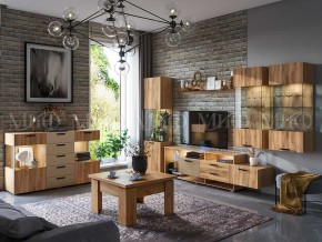 АЛТЕЯ Шкаф (Дуб крафт) в Чебаркуле - chebarkul.ok-mebel.com | фото 2