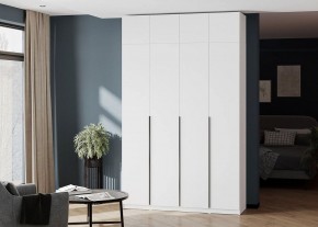 Антресоль 1600 «ШК-5» Белый текстурный в Чебаркуле - chebarkul.ok-mebel.com | фото 4