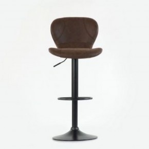 Барный стул Barneo N-86 Time / Black / VPU Brown Vintage коричневый винтаж PK970-18 в Чебаркуле - chebarkul.ok-mebel.com | фото 3