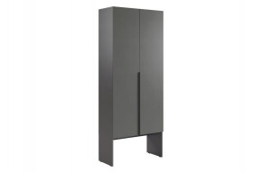 БАСКО Шкаф двухдверный L800 (графит) в Чебаркуле - chebarkul.ok-mebel.com | фото