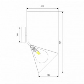 Бра Eurosvet Enigma 70161/1 черный в Чебаркуле - chebarkul.ok-mebel.com | фото 6