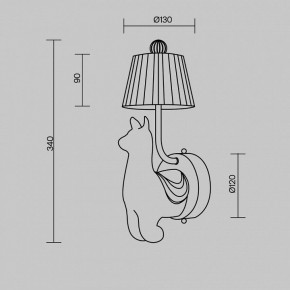 Бра Maytoni Senor Alpaca MOD377WL-L6W3K в Чебаркуле - chebarkul.ok-mebel.com | фото 9