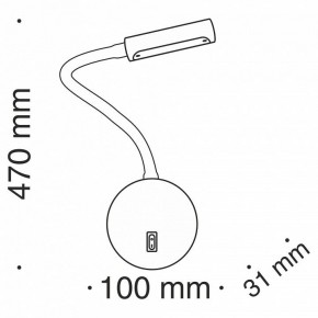 Бра Maytoni Stem C035WL-L3W3K в Чебаркуле - chebarkul.ok-mebel.com | фото 8