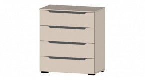 БРИТАНА Комод 4 ящика (кашемир) в Чебаркуле - chebarkul.ok-mebel.com | фото