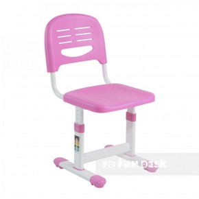Комплект парта + стул трансформеры Cantare Pink в Чебаркуле - chebarkul.ok-mebel.com | фото 8