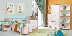 Набор мебели для детской Юниор-10 (с кроватью 800*1600) ЛДСП в Чебаркуле - chebarkul.ok-mebel.com | фото