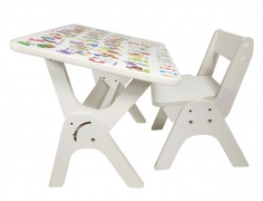 Детский растущий стол-парта и стул Я САМ "Умка" (Алфавит) в Чебаркуле - chebarkul.ok-mebel.com | фото 3