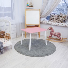 Детский стол Rolti Baby (розовый/белый, массив березы/мдф) в Чебаркуле - chebarkul.ok-mebel.com | фото 1