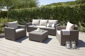 Диван Калифорния 3-х местный (California 3 Sofa), коричневый в Чебаркуле - chebarkul.ok-mebel.com | фото 3