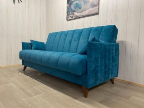 Диван Престиж-3 (НПБ) велюр Sensey izumrud в Чебаркуле - chebarkul.ok-mebel.com | фото 2