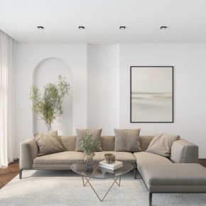 DK2091-BK Встраиваемый светильник FLAT, IP 20, до 15 Вт, GX53, LED, черный, алюминий в Чебаркуле - chebarkul.ok-mebel.com | фото 5