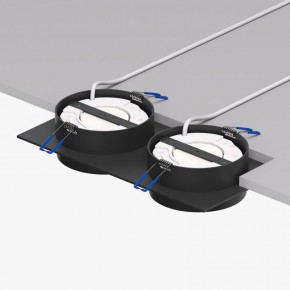 DK2092-BK Встраиваемый светильник FLAT, IP 20, до 15 Вт, GX53, LED, черный, алюминий в Чебаркуле - chebarkul.ok-mebel.com | фото 2