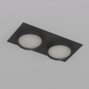 DK2092-BK Встраиваемый светильник FLAT, IP 20, до 15 Вт, GX53, LED, черный, алюминий в Чебаркуле - chebarkul.ok-mebel.com | фото 5
