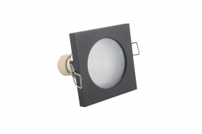 DK3015-BK Встраиваемый светильник влагозащ., IP 44, 50 Вт, GU10, черный, алюминий в Чебаркуле - chebarkul.ok-mebel.com | фото 4