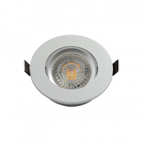 DK3020-CM Встраиваемый светильник, IP 20, 10 Вт, GU5.3, LED, серый, пластик в Чебаркуле - chebarkul.ok-mebel.com | фото 2