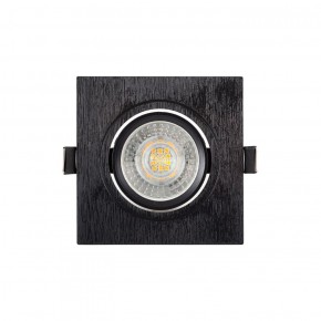 DK3021-BK Встраиваемый светильник, IP 20, 10 Вт, GU5.3, LED, черный, пластик в Чебаркуле - chebarkul.ok-mebel.com | фото