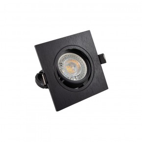 DK3021-BK Встраиваемый светильник, IP 20, 10 Вт, GU5.3, LED, черный, пластик в Чебаркуле - chebarkul.ok-mebel.com | фото 2