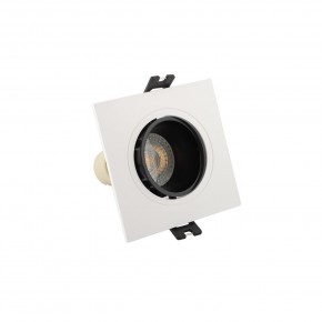 DK3021-WB Встраиваемый светильник, IP 20, 10 Вт, GU5.3, LED, белый/черный, пластик в Чебаркуле - chebarkul.ok-mebel.com | фото 2