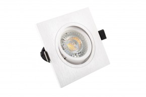 DK3021-WH Встраиваемый светильник, IP 20, 10 Вт, GU5.3, LED, белый, пластик в Чебаркуле - chebarkul.ok-mebel.com | фото