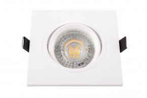 DK3021-WH Встраиваемый светильник, IP 20, 10 Вт, GU5.3, LED, белый, пластик в Чебаркуле - chebarkul.ok-mebel.com | фото 3