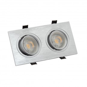 DK3022-CM Встраиваемый светильник, IP 20, 10 Вт, GU5.3, LED, серый, пластик в Чебаркуле - chebarkul.ok-mebel.com | фото 2