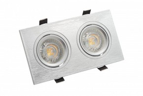 DK3022-CM Встраиваемый светильник, IP 20, 10 Вт, GU5.3, LED, серый, пластик в Чебаркуле - chebarkul.ok-mebel.com | фото 3
