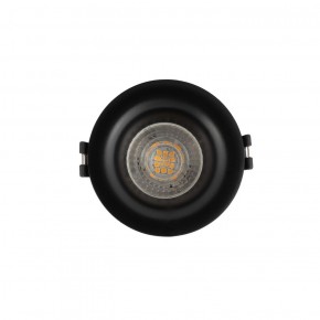 DK3024-BK Встраиваемый светильник, IP 20, 10 Вт, GU5.3, LED, черный, пластик в Чебаркуле - chebarkul.ok-mebel.com | фото 2