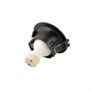DK3024-BK Встраиваемый светильник, IP 20, 10 Вт, GU5.3, LED, черный, пластик в Чебаркуле - chebarkul.ok-mebel.com | фото 4