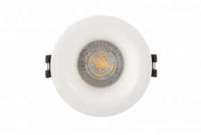 DK3024-WH Встраиваемый светильник, IP 20, 10 Вт, GU5.3, LED, белый, пластик в Чебаркуле - chebarkul.ok-mebel.com | фото 2