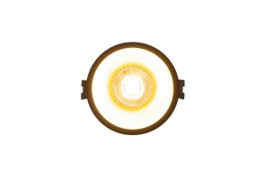 DK3026-BG Встраиваемый светильник, IP 20, 10 Вт, GU5.3, LED, черный/золотой, пластик в Чебаркуле - chebarkul.ok-mebel.com | фото 2