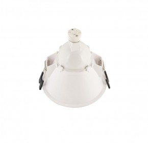 DK3026-WG Встраиваемый светильник, IP 20, 10 Вт, GU5.3, LED, белый/золотой, пластик в Чебаркуле - chebarkul.ok-mebel.com | фото 3