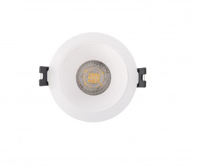 DK3027-WH Встраиваемый светильник, IP 20, 10 Вт, GU5.3, LED, белый, пластик в Чебаркуле - chebarkul.ok-mebel.com | фото