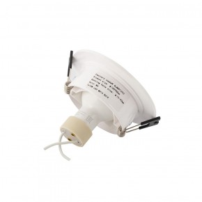 DK3029-WH Встраиваемый светильник, IP 20, 10 Вт, GU5.3, LED, белый, пластик в Чебаркуле - chebarkul.ok-mebel.com | фото 3