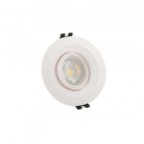 DK3029-WH Встраиваемый светильник, IP 20, 10 Вт, GU5.3, LED, белый, пластик в Чебаркуле - chebarkul.ok-mebel.com | фото 4