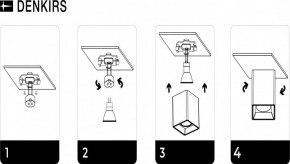 DK3030-WH Светильник накладной IP 20, 10 Вт, GU5.3, LED, белый, пластик в Чебаркуле - chebarkul.ok-mebel.com | фото 8
