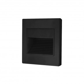 DK3050-BK Светильник встраиваемый в стену, IP 20, LED 3000, 1 Вт, черный пластик в Чебаркуле - chebarkul.ok-mebel.com | фото