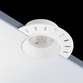 DK3055-WH Встраиваемый светильник, IP 20, 10 Вт, GU5.3, LED, белый, пластик в Чебаркуле - chebarkul.ok-mebel.com | фото 2