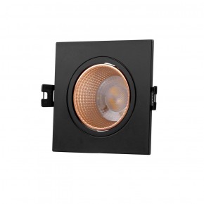DK3071-BBR Встраиваемый светильник, IP 20, 10 Вт, GU5.3, LED, черный/бронзовый, пластик в Чебаркуле - chebarkul.ok-mebel.com | фото