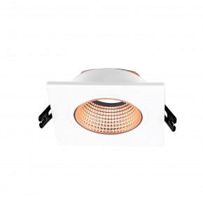 DK3071-WBR Встраиваемый светильник, IP 20, 10 Вт, GU5.3, LED, белый/бронзовый, пластик в Чебаркуле - chebarkul.ok-mebel.com | фото 2
