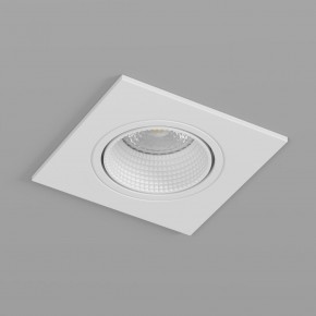 DK3071-WH Встраиваемый светильник, IP 20, 10 Вт, GU5.3, LED, белый/белый, пластик в Чебаркуле - chebarkul.ok-mebel.com | фото 2