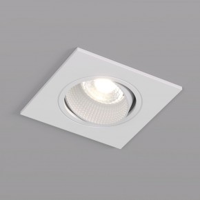 DK3071-WH Встраиваемый светильник, IP 20, 10 Вт, GU5.3, LED, белый/белый, пластик в Чебаркуле - chebarkul.ok-mebel.com | фото 3