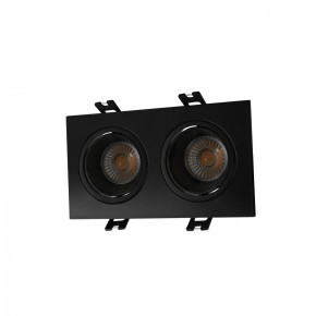 DK3072-BK Встраиваемый светильник, IP 20, 10 Вт, GU5.3, LED, черный/черный, пластик в Чебаркуле - chebarkul.ok-mebel.com | фото