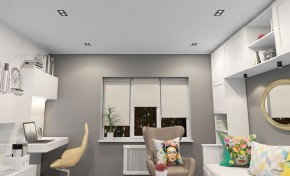 DK3072-BK+WH Встраиваемый светильник, IP 20, 10 Вт, GU5.3, LED, черный/белый, пластик в Чебаркуле - chebarkul.ok-mebel.com | фото 3