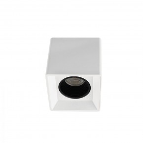 DK3080-WH+BK Светильник накладной IP 20, 10 Вт, GU5.3, LED, белый/черный, пластик в Чебаркуле - chebarkul.ok-mebel.com | фото