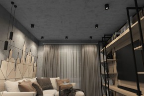 DK3090-BK+CH Светильник накладной IP 20, 10 Вт, GU5.3, LED, черный/хром, пластик в Чебаркуле - chebarkul.ok-mebel.com | фото 2