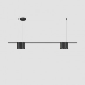 DK4061-BK Подвесной светильник ORBIT, IP20, 4xGU10 LED до 15 Вт, черный матовый, алюминий в Чебаркуле - chebarkul.ok-mebel.com | фото 2