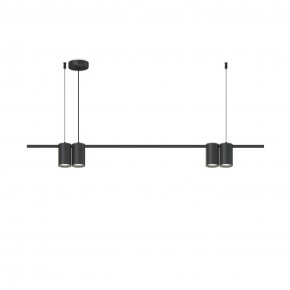 DK4061-BK Подвесной светильник ORBIT, IP20, 4xGU10 LED до 15 Вт, черный матовый, алюминий в Чебаркуле - chebarkul.ok-mebel.com | фото 3