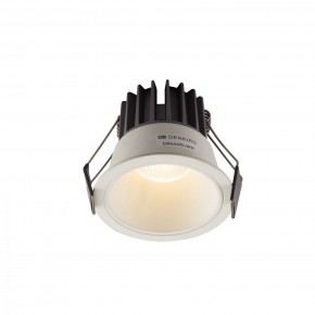 DK4400-WH Встраиваемый светильник, IP 20, 7 Вт, LED 3000, белый, алюминий в Чебаркуле - chebarkul.ok-mebel.com | фото